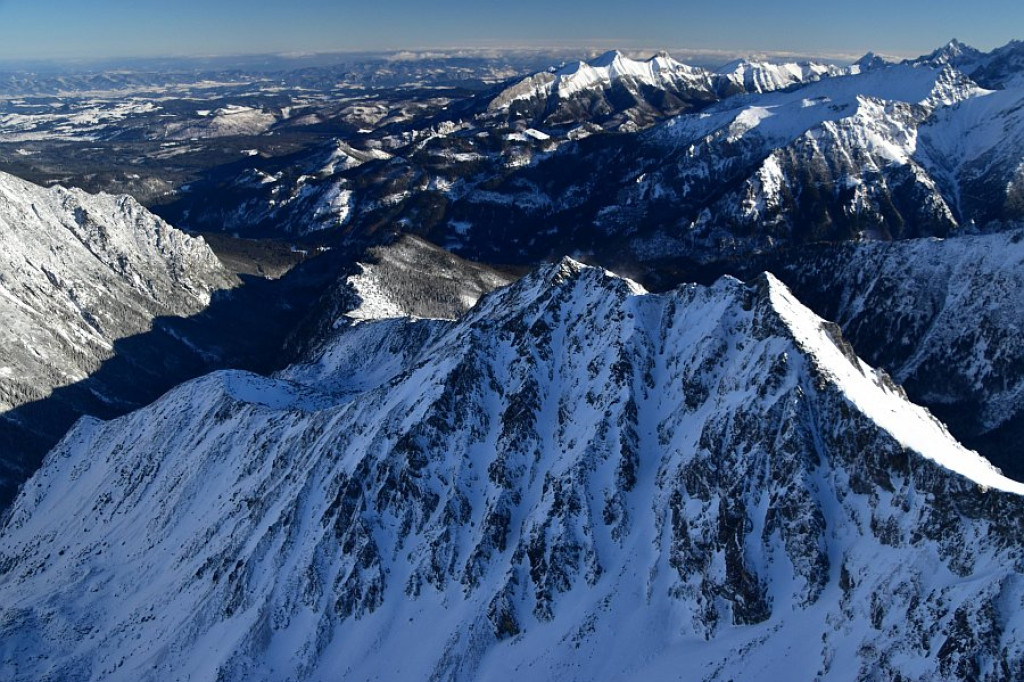 Tatry z lotu ptaka
