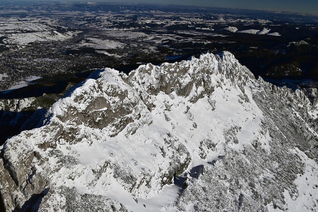Tatry z lotu ptaka