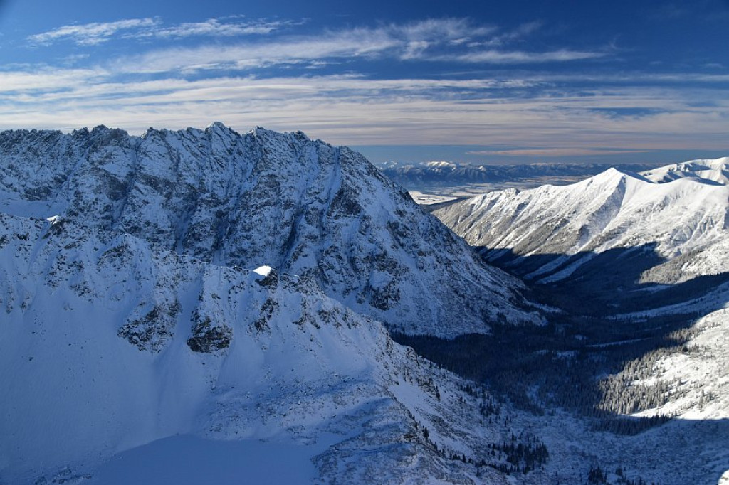 Tatry z lotu ptaka