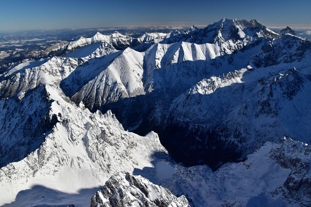 Tatry z lotu ptaka