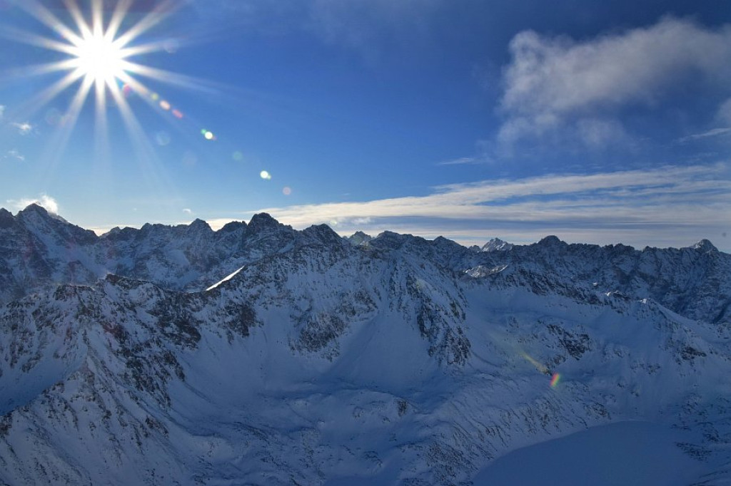 Tatry z lotu ptaka