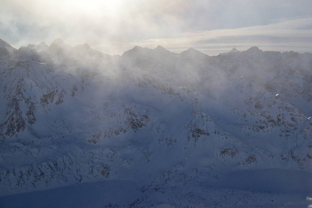 Tatry z lotu ptaka