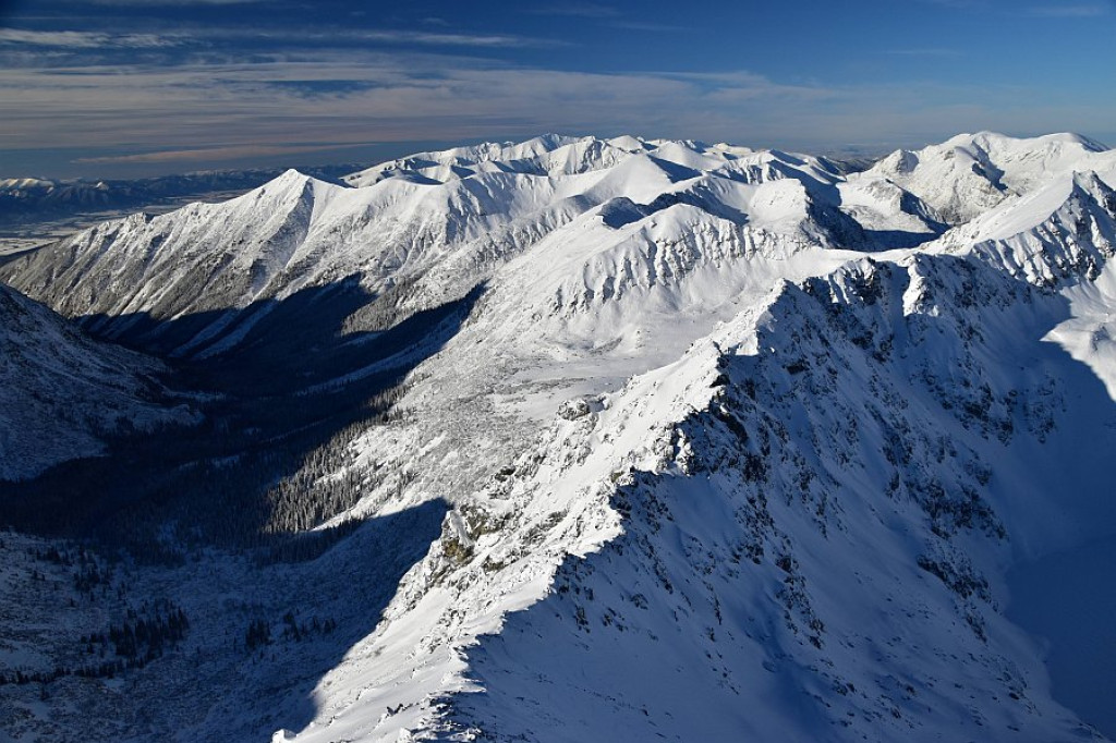 Tatry z lotu ptaka