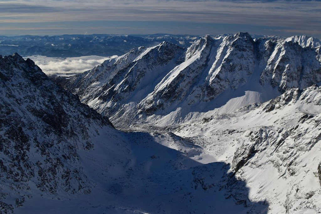 Tatry z lotu ptaka