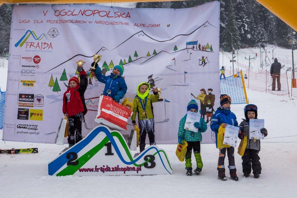 V edycja Ogólnopolskiej Ligi Przedszkolaków w Narciarstwie Alpejskim