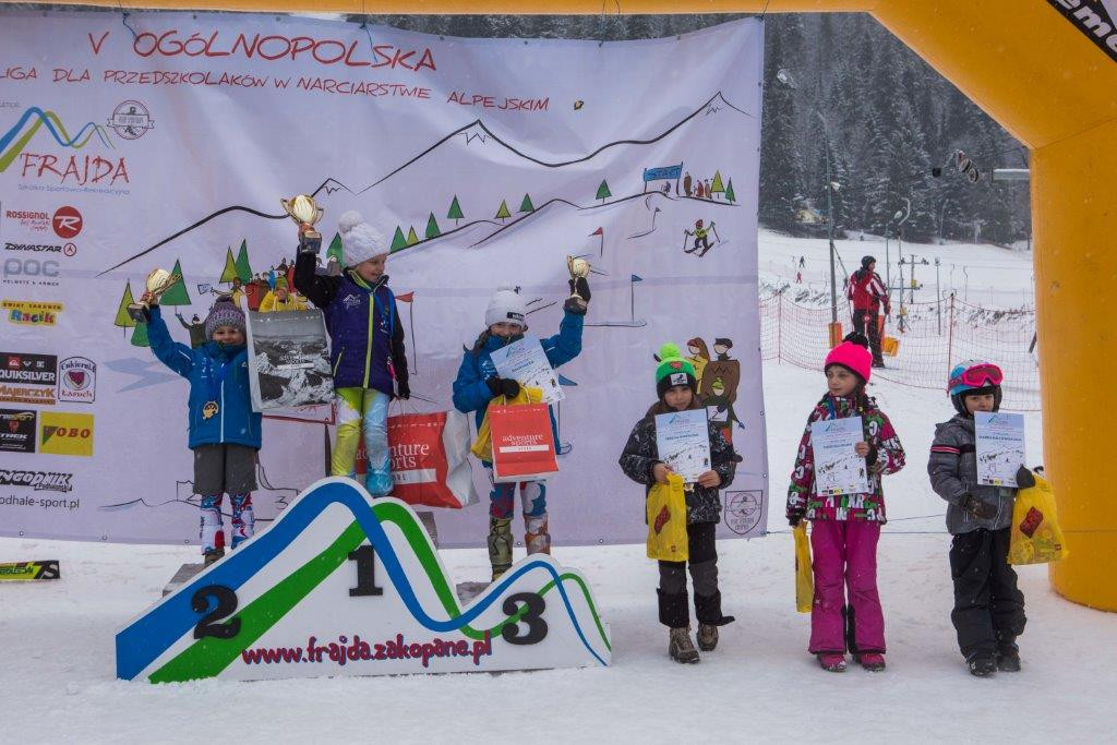V edycja Ogólnopolskiej Ligi Przedszkolaków w Narciarstwie Alpejskim