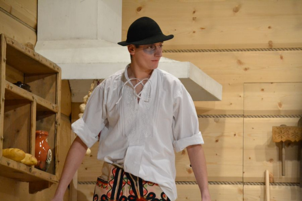 Zatraceniec w wykonaniu amatorskiego teatru z Bukowiny Tatrzańskiej