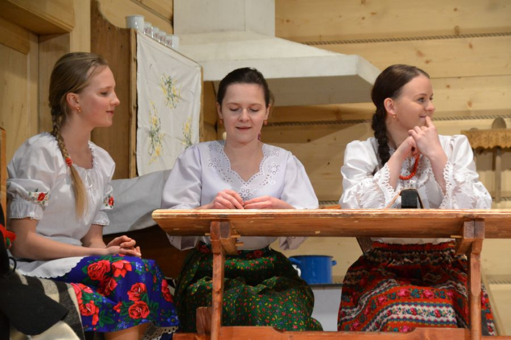 Zatraceniec w wykonaniu amatorskiego teatru z Bukowiny Tatrzańskiej
