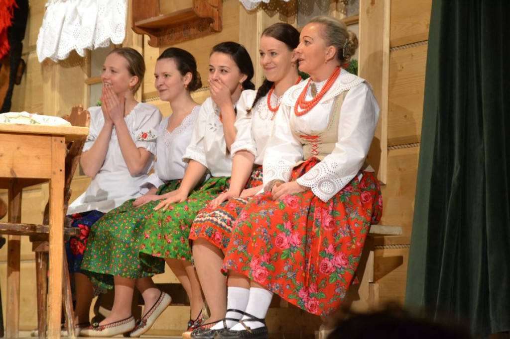 Zatraceniec w wykonaniu amatorskiego teatru z Bukowiny Tatrzańskiej
