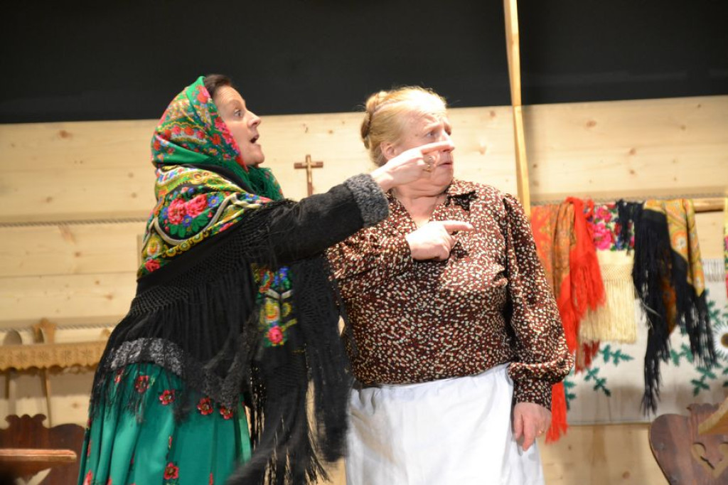 Zatraceniec w wykonaniu amatorskiego teatru z Bukowiny Tatrzańskiej