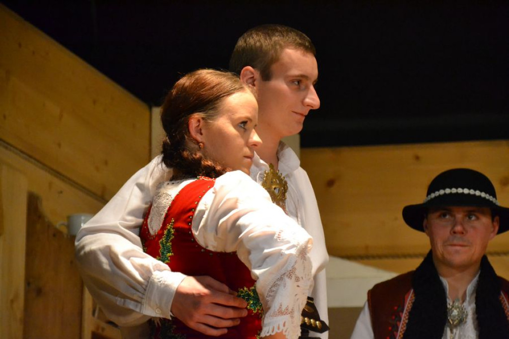 Zatraceniec w wykonaniu amatorskiego teatru z Bukowiny Tatrzańskiej