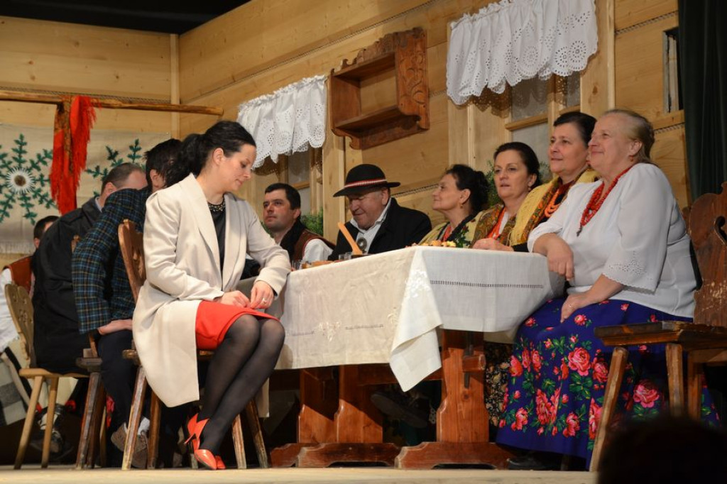 Zatraceniec w wykonaniu amatorskiego teatru z Bukowiny Tatrzańskiej