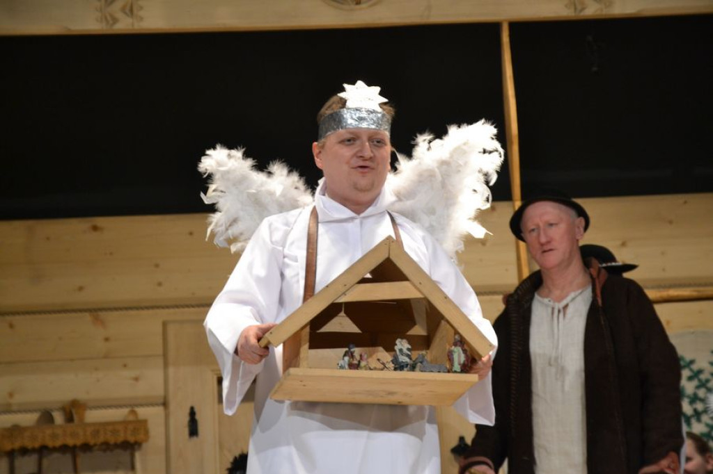 Zatraceniec w wykonaniu amatorskiego teatru z Bukowiny Tatrzańskiej