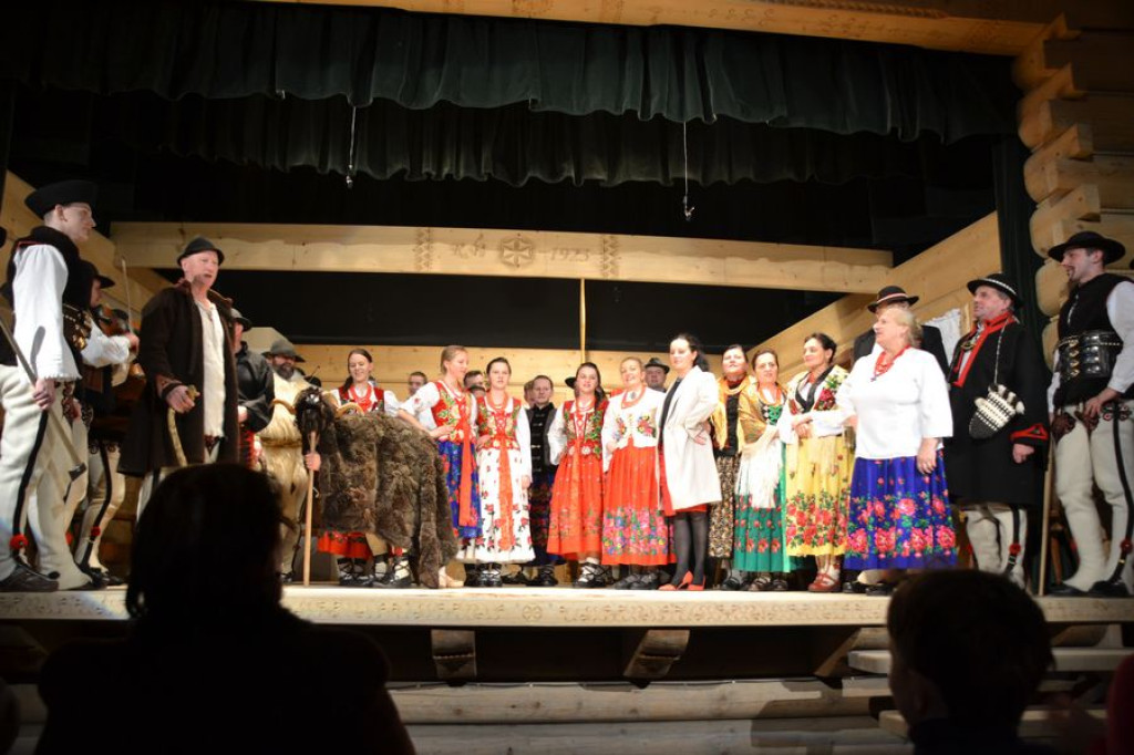 Zatraceniec w wykonaniu amatorskiego teatru z Bukowiny Tatrzańskiej