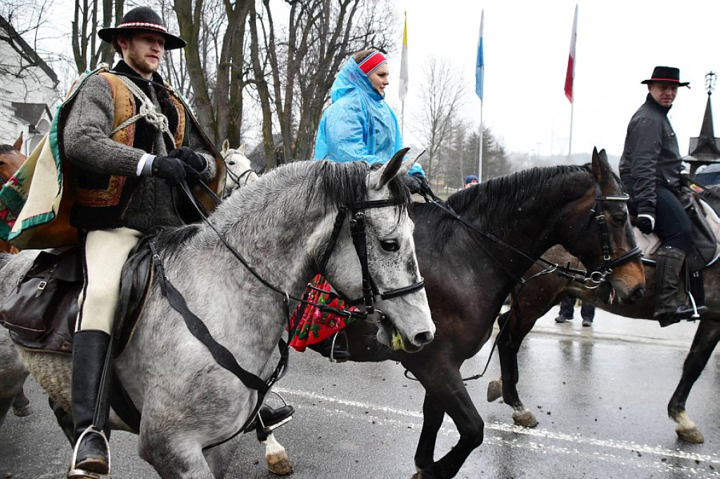 Ostatni odcinek konnej sztafety na Rok Miłosierdzia