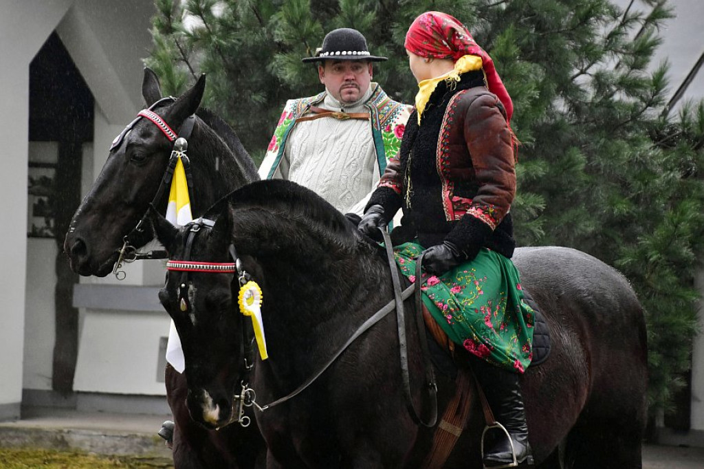 Ostatni odcinek konnej sztafety na Rok Miłosierdzia