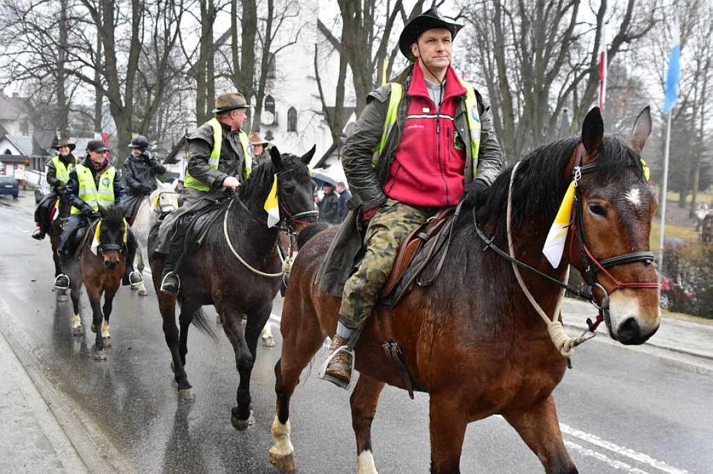 Ostatni odcinek konnej sztafety na Rok Miłosierdzia
