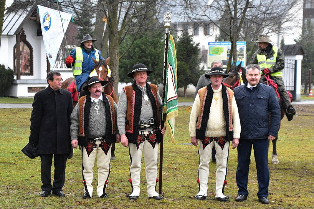 Ostatni odcinek konnej sztafety na Rok Miłosierdzia