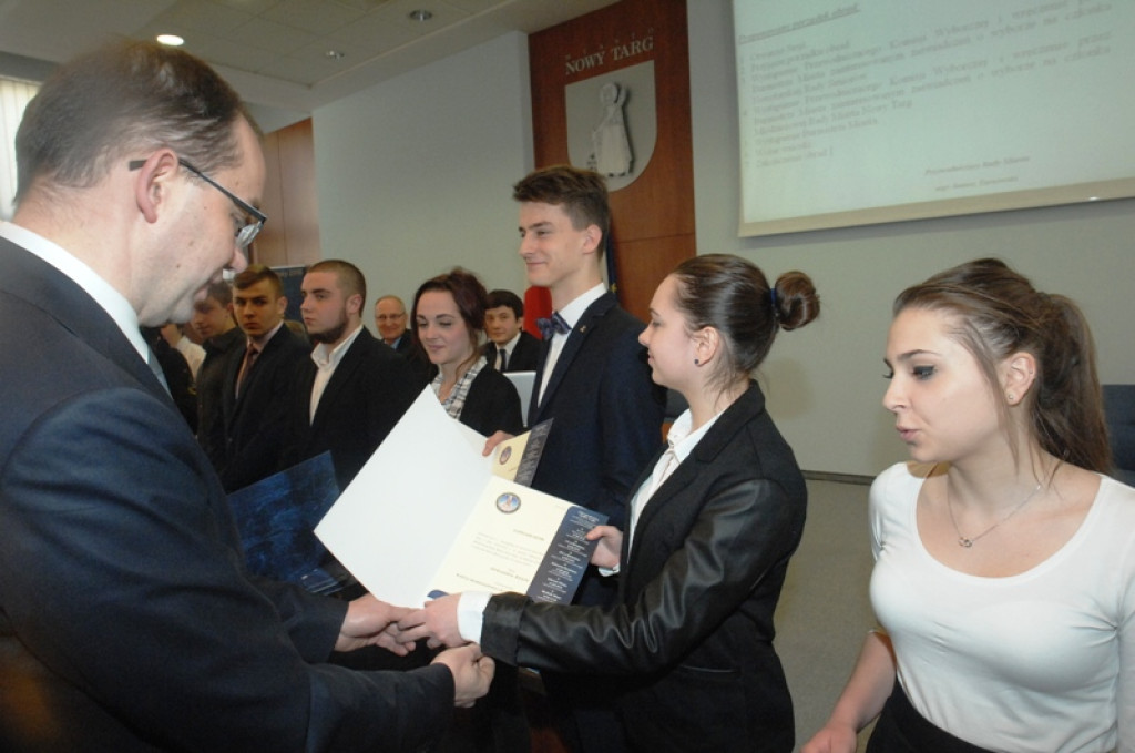 Nowotarscy radni powitali starszych i młodszych kolegów