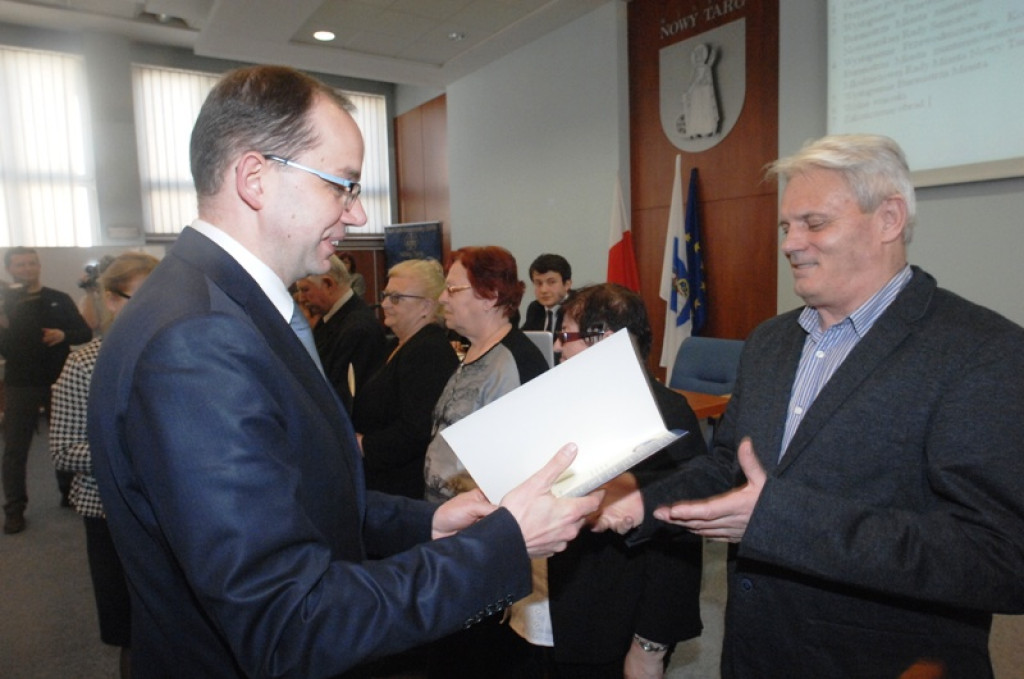 Nowotarscy radni powitali starszych i młodszych kolegów