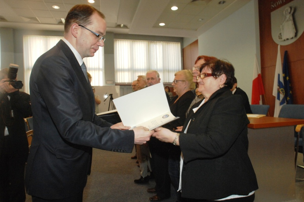 Nowotarscy radni powitali starszych i młodszych kolegów