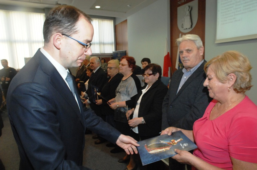 Nowotarscy radni powitali starszych i młodszych kolegów