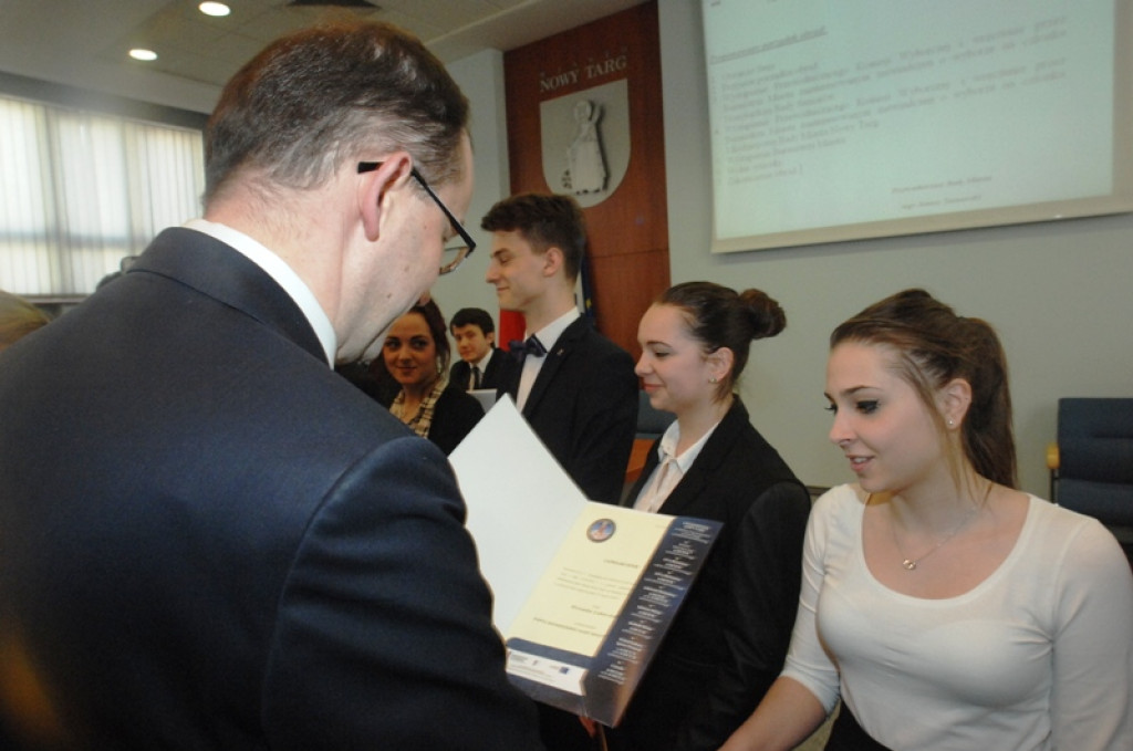 Nowotarscy radni powitali starszych i młodszych kolegów