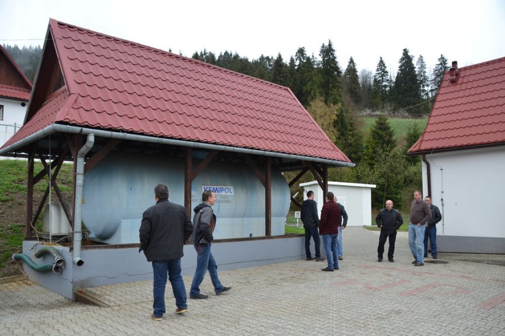 Oczyszczalnia ścieków w Czarnej Górze po remoncie