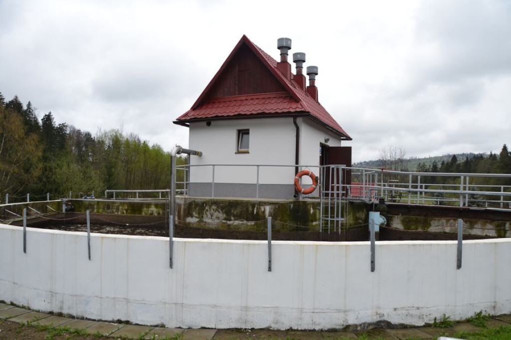 Oczyszczalnia ścieków w Czarnej Górze po remoncie