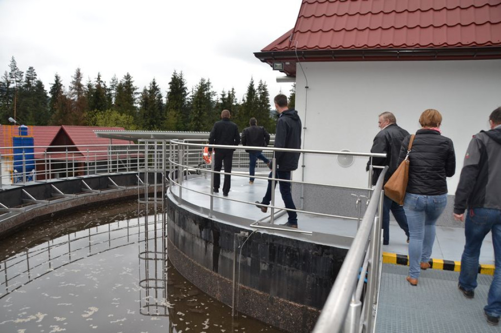 Oczyszczalnia ścieków w Czarnej Górze po remoncie
