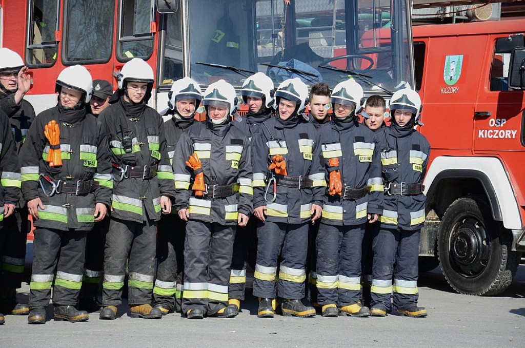 Strażackie manewry pod Babią Górą