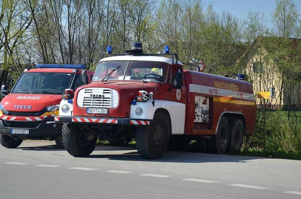 Strażackie manewry pod Babią Górą
