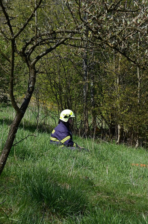 Strażackie manewry pod Babią Górą