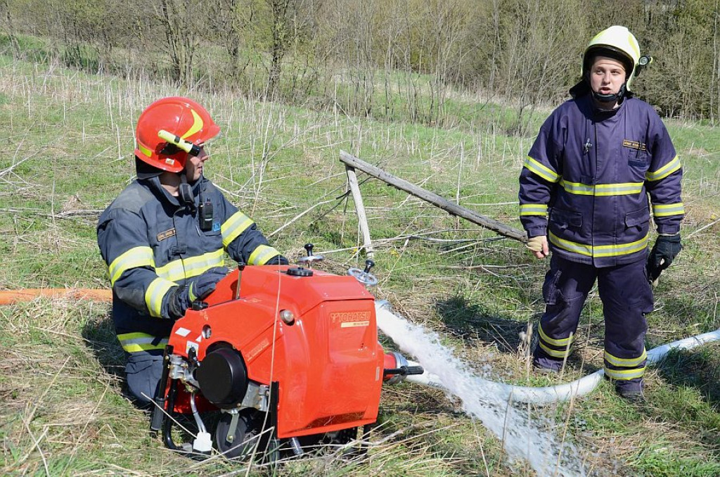 Strażackie manewry pod Babią Górą