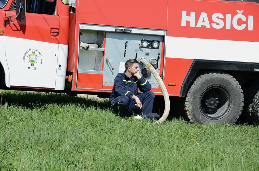 Strażackie manewry pod Babią Górą