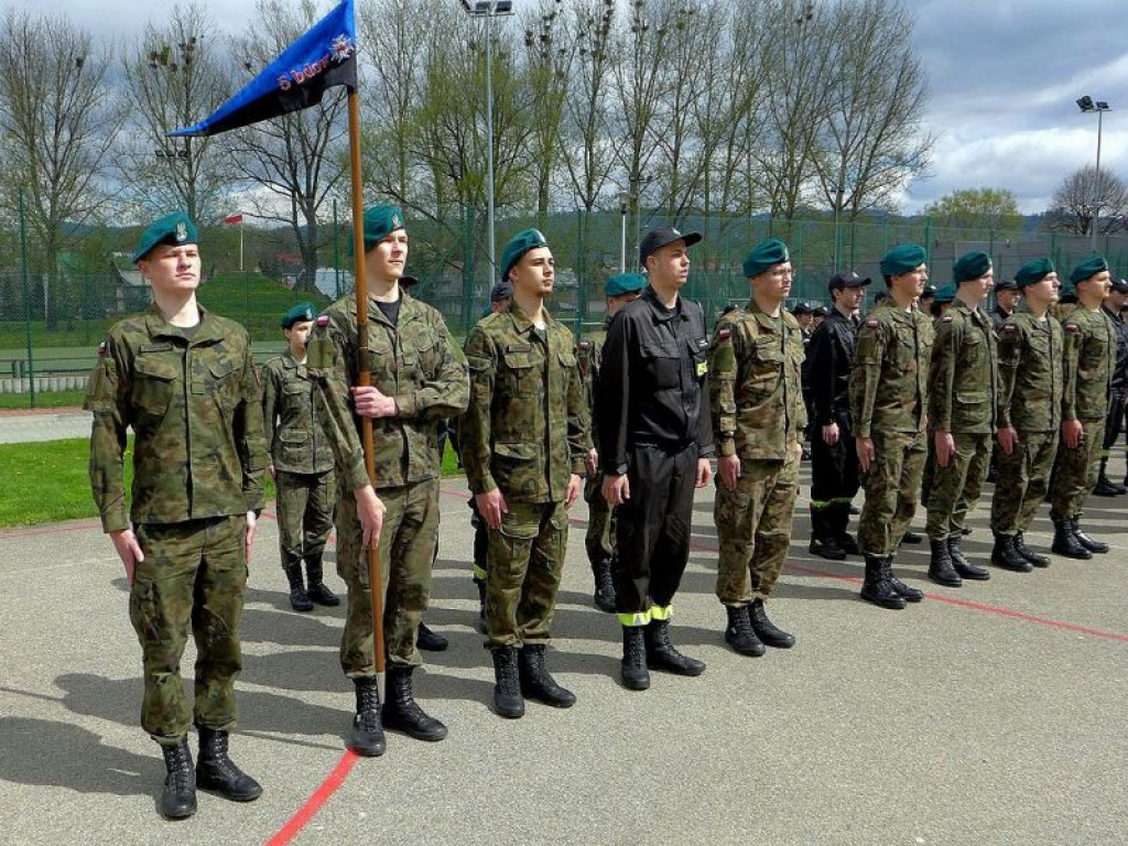 Ślubowanie nowotarskich kadetów