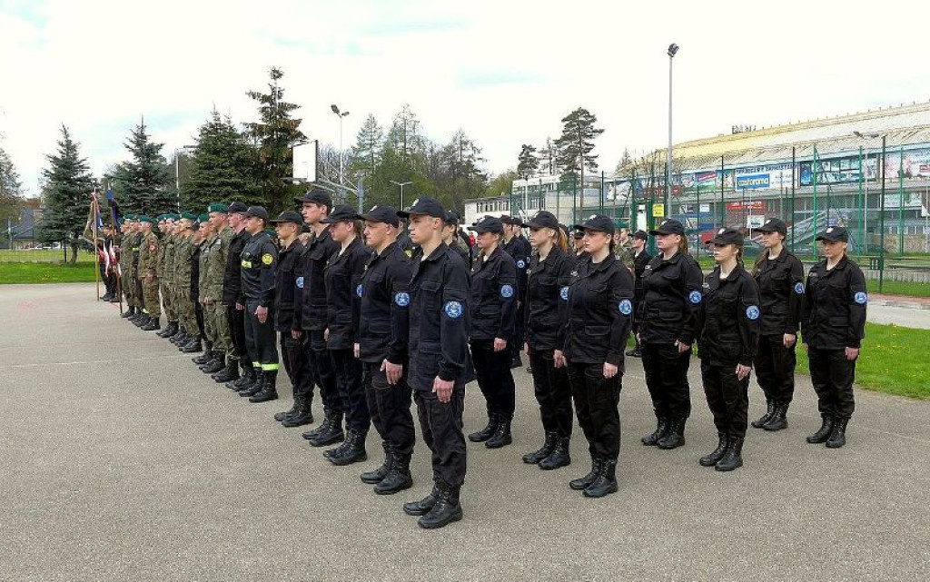 Ślubowanie nowotarskich kadetów