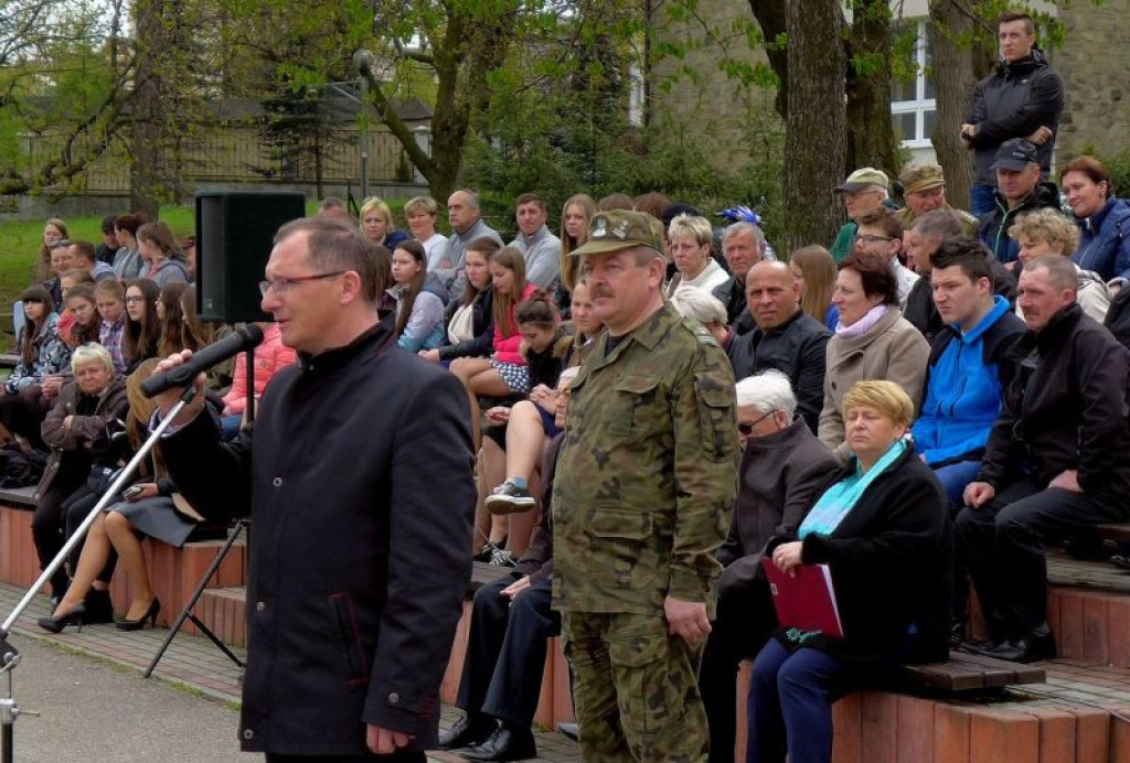 Ślubowanie nowotarskich kadetów
