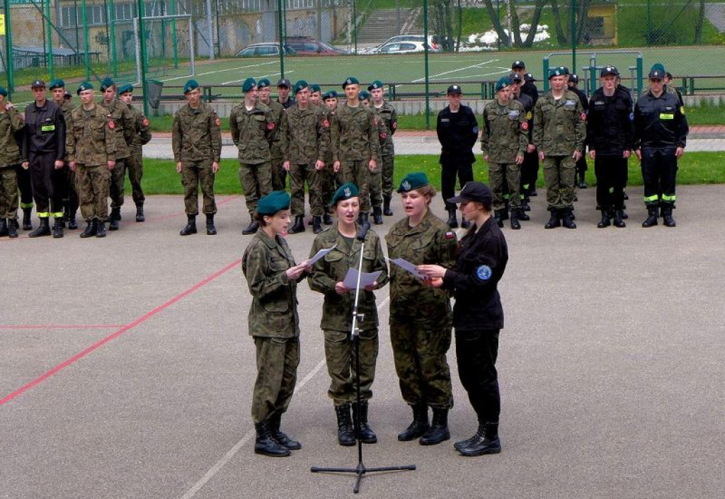 Ślubowanie nowotarskich kadetów