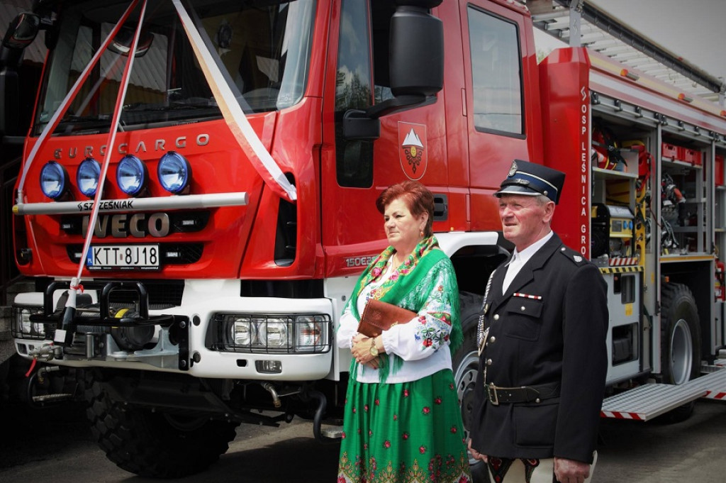 75 lat OSP w Leśnicy Groniu