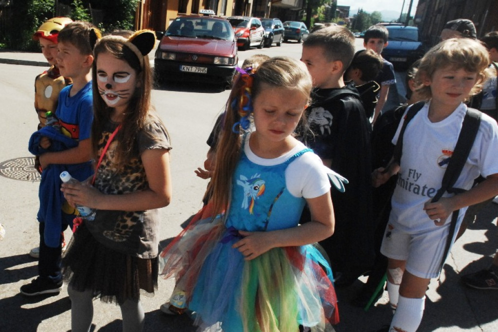 Bajkowy korowód na ulicach Nowego Targu