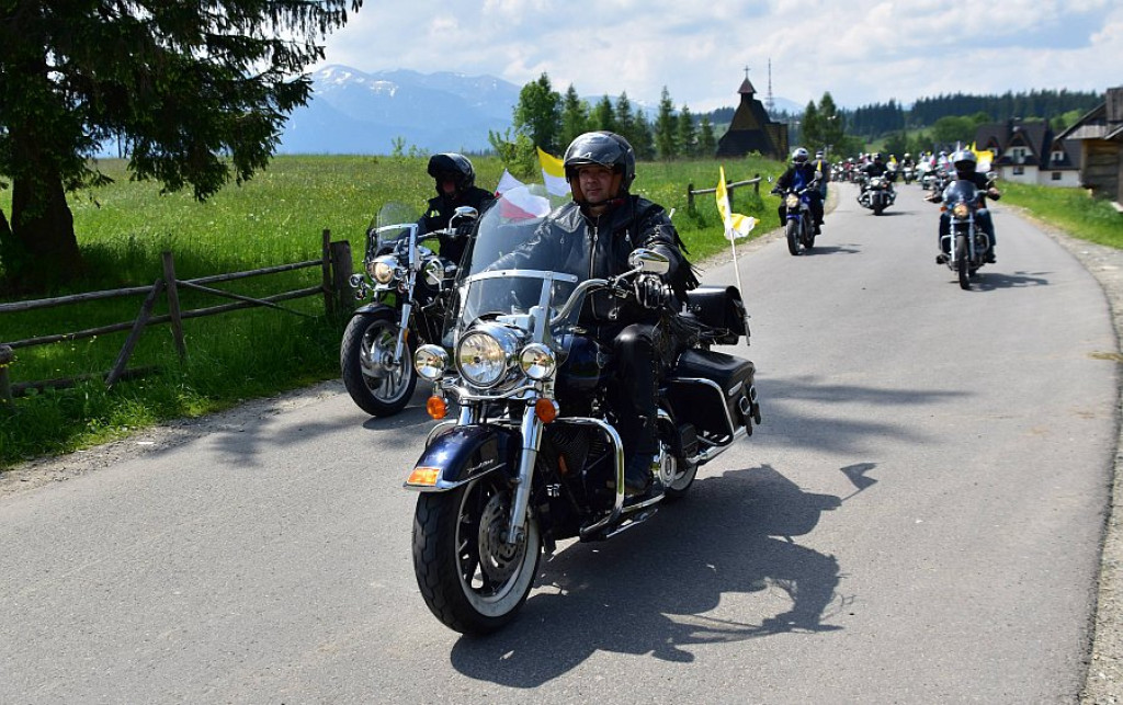 Pielgrzymka strażacka i motocyklowa Szlakiem Papieskim