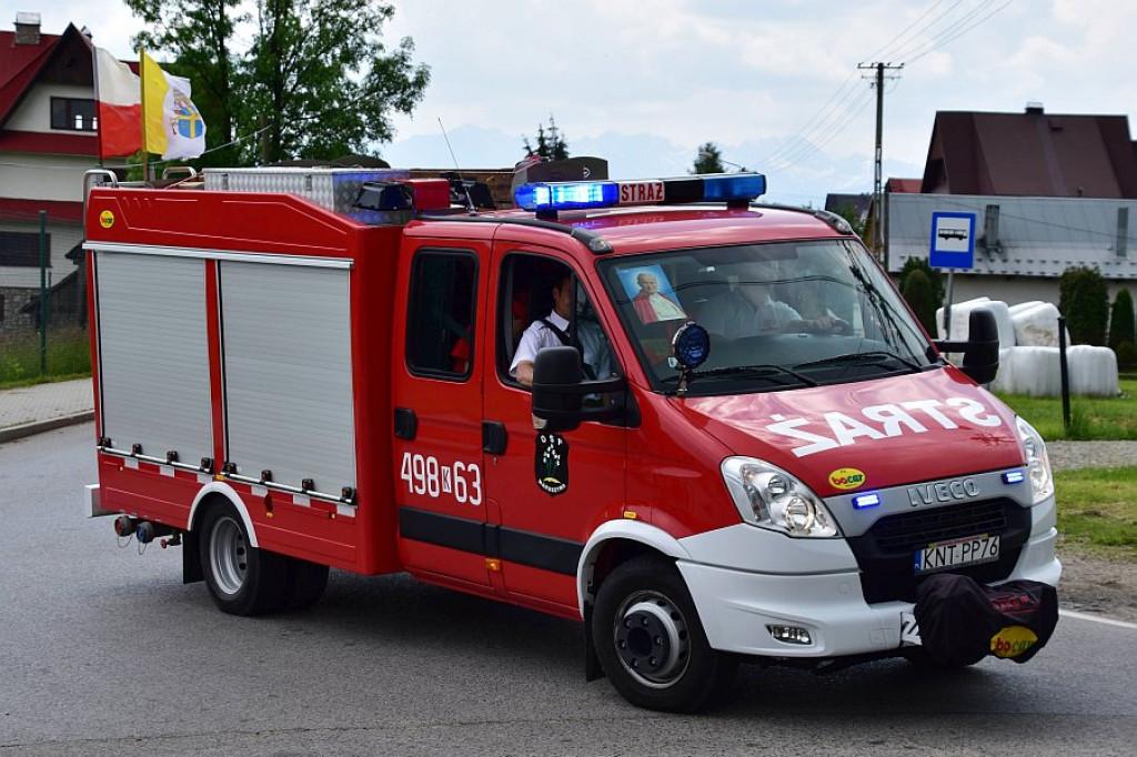 Pielgrzymka strażacka i motocyklowa Szlakiem Papieskim