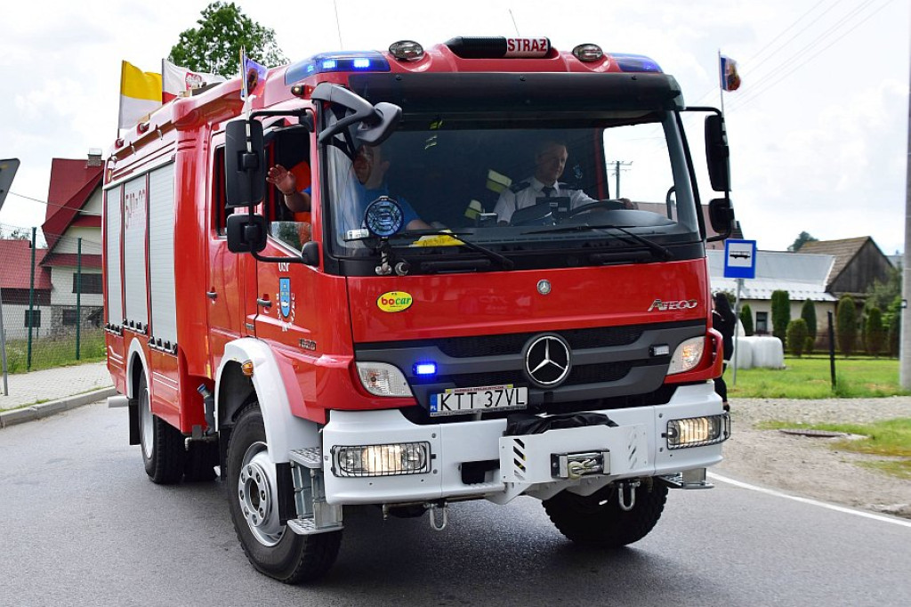 Pielgrzymka strażacka i motocyklowa Szlakiem Papieskim
