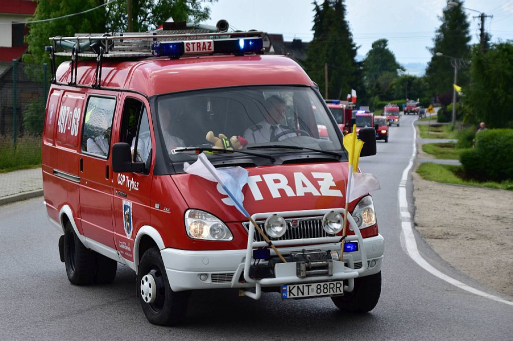 Pielgrzymka strażacka i motocyklowa Szlakiem Papieskim