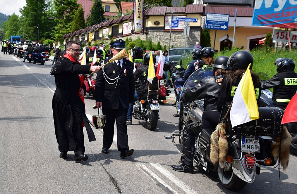 Pielgrzymka strażacka i motocyklowa Szlakiem Papieskim