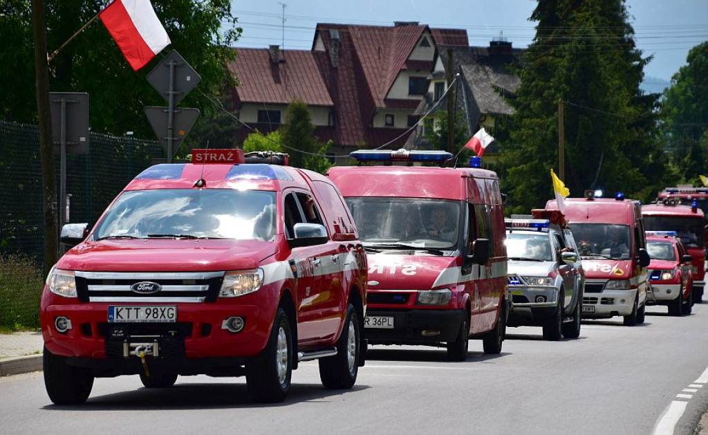 Pielgrzymka strażacka i motocyklowa Szlakiem Papieskim