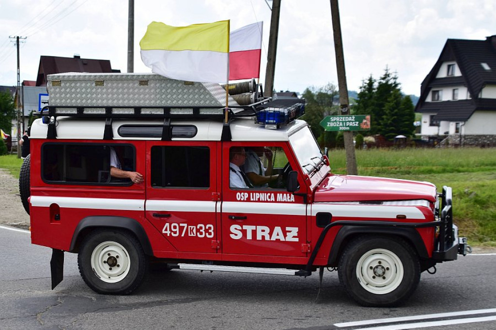 Pielgrzymka strażacka i motocyklowa Szlakiem Papieskim