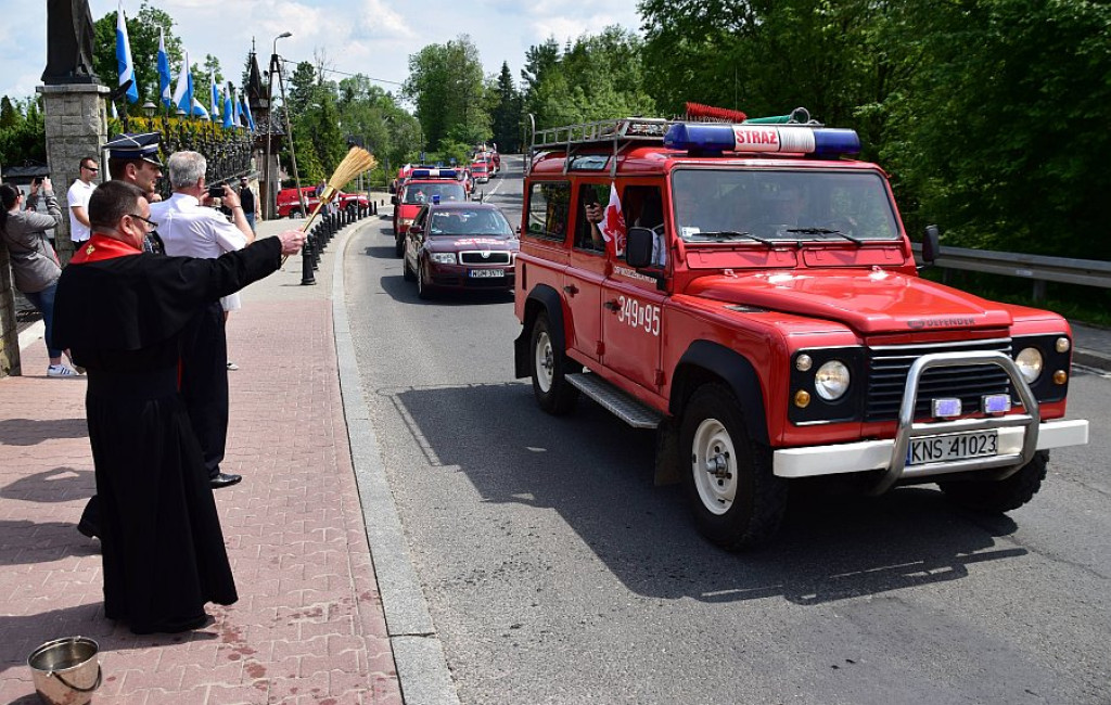Pielgrzymka strażacka i motocyklowa Szlakiem Papieskim