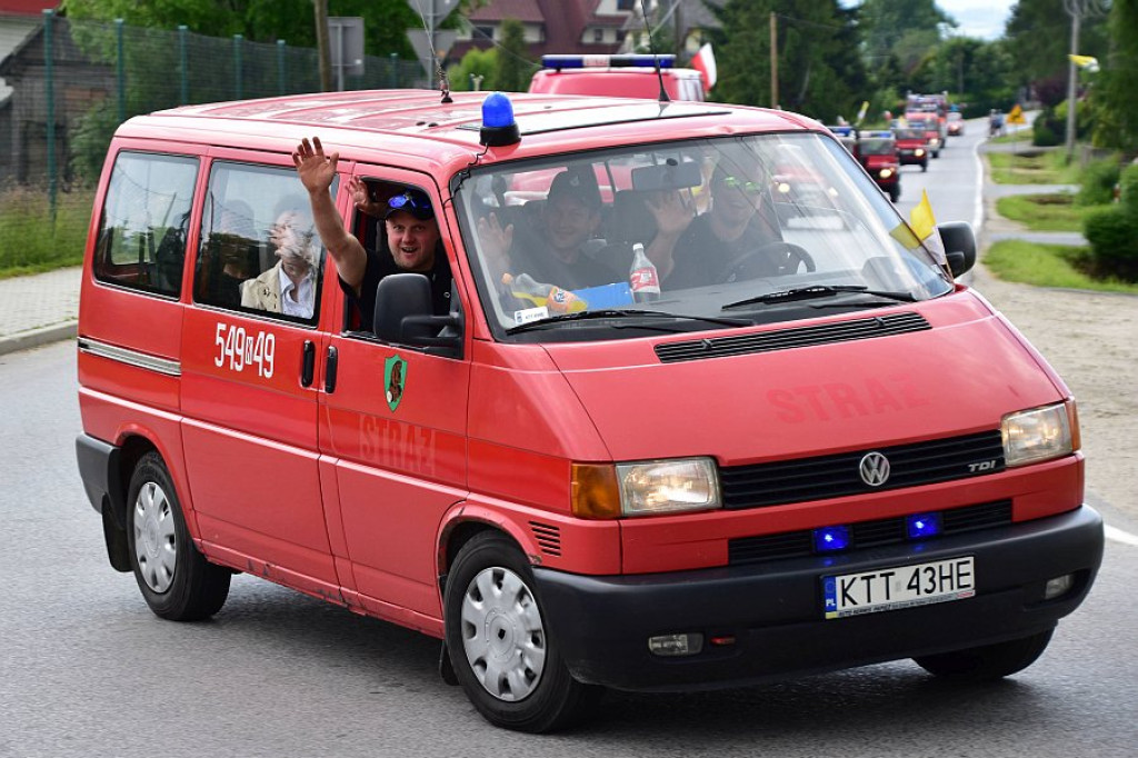 Pielgrzymka strażacka i motocyklowa Szlakiem Papieskim